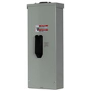 Eaton Cutler-Hammer Circuit Breaker Enclosure, ECC, 200A, 200V, Main Circuit Breaker ECCVH200R